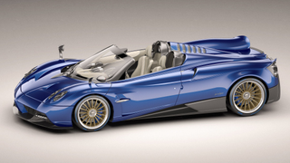 The New Pagani Huayra Roadster Is A Gorgeously Complex Twin-Turbo V12 Monster